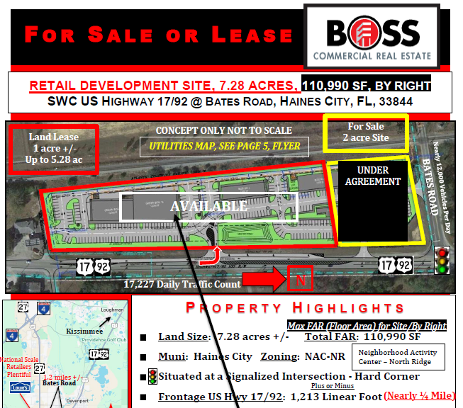 Photo of SWC US Hwy 17-92 & Bates Rd